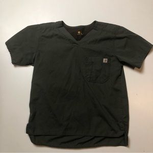 Carhartt Womens Scrub Top Oversized Small